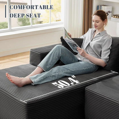 Canapé modulable nuage — Assise profonde