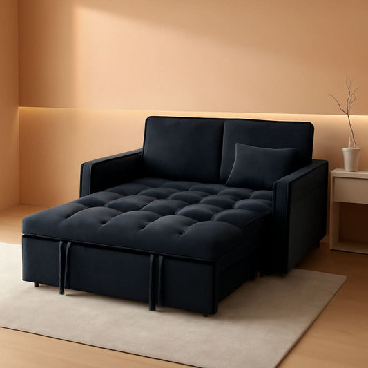 Canapé convertible 3-en-1 — Dossier réglable