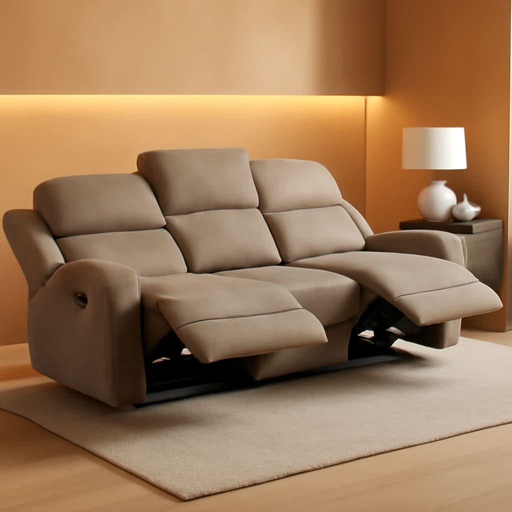 Canapé de relaxation 2 places — Brun